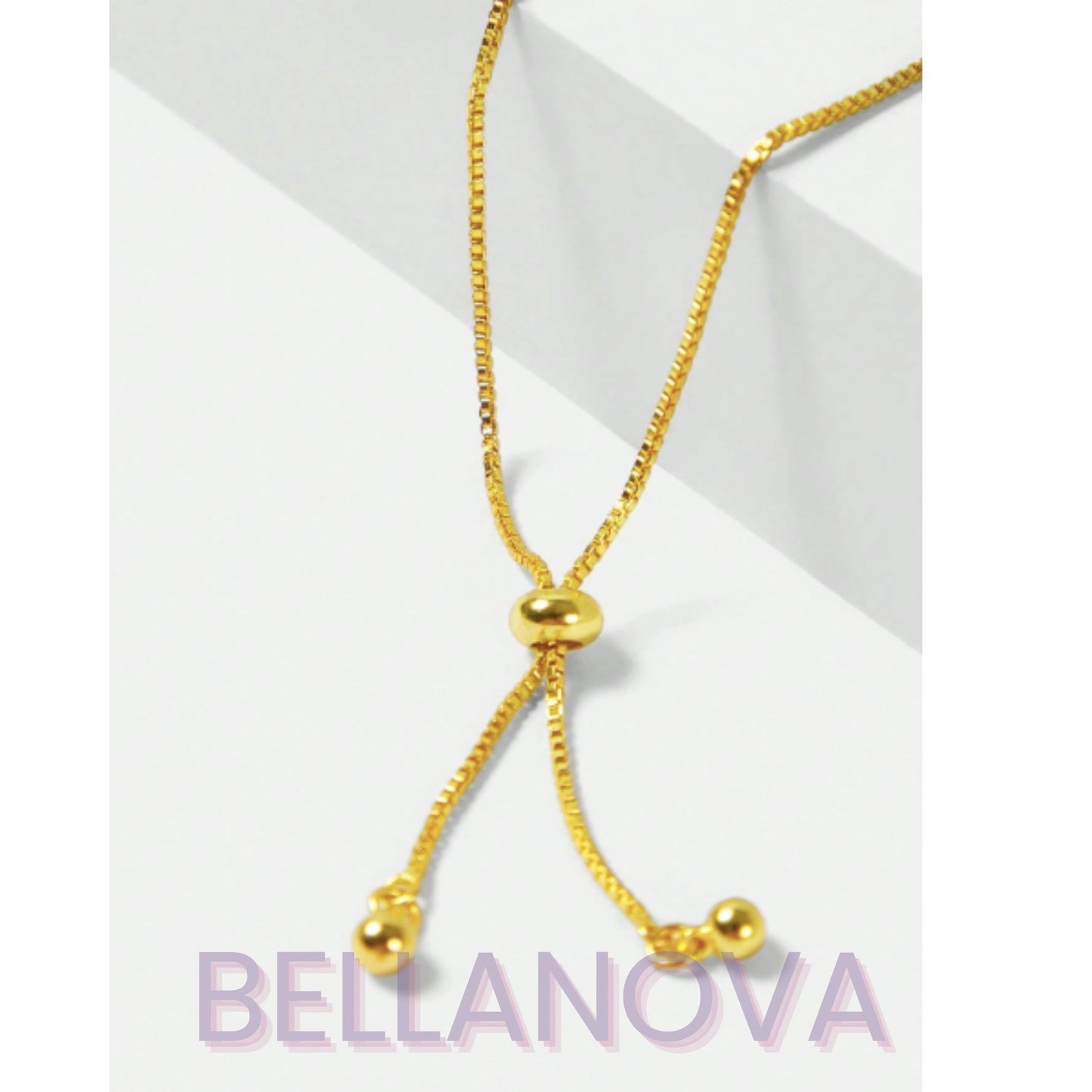 FILIPPA MONTEIRO X BELLA NOVA | Pulseira Ajustável Swarovski e Rubi - Folheado a Ouro 18K+ FRETE GRÁTIS