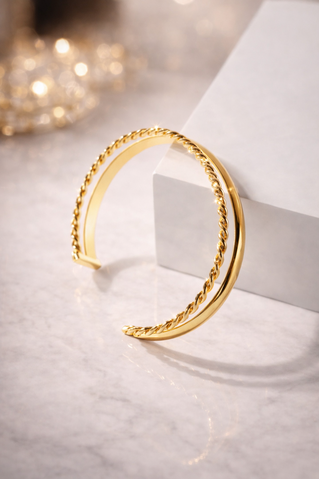 Pulseira Dupla™ - Folheado a Ouro 18k+ FRETE GRÁTIS