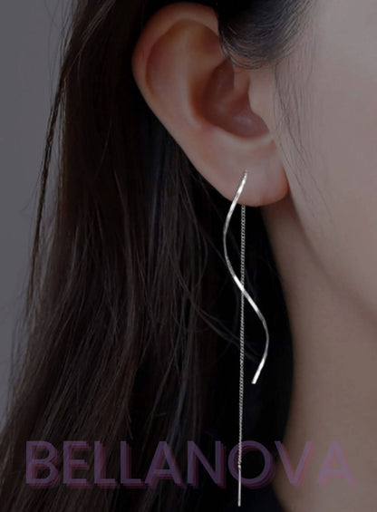 Brincos Flutuantes - Folheado a Ouro 18k + FRETE GRÁTIS