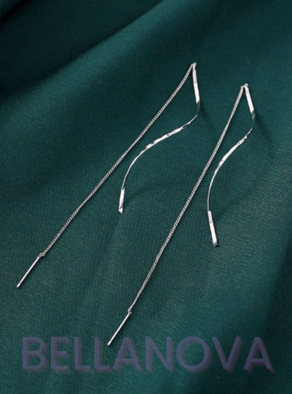 Brincos Flutuantes - Folheado a Ouro 18k + FRETE GRÁTIS