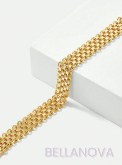 Pulseira Elos™ - Folheado a Ouro 18K+ FRETE GRÁTIS