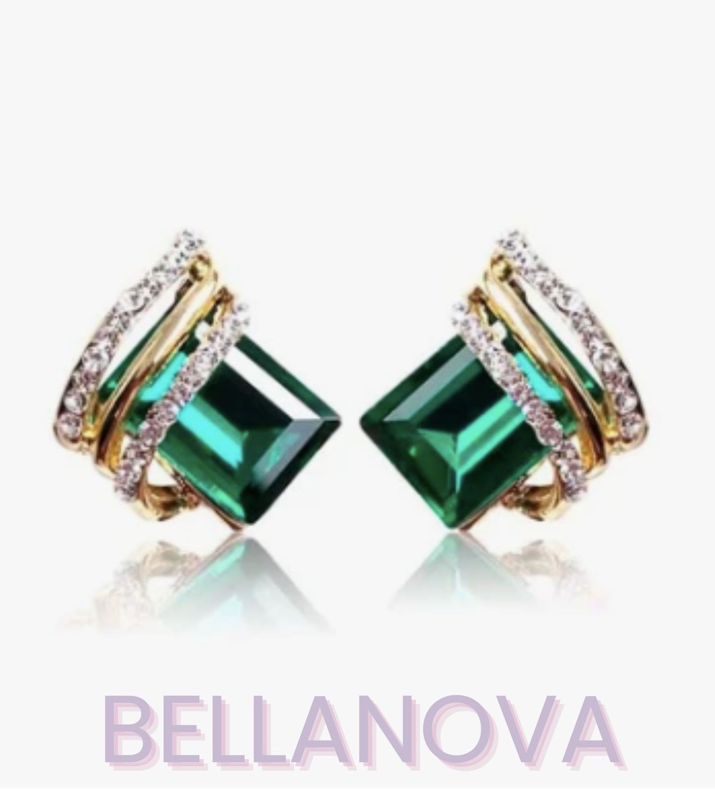 Brincos Jasmine - Folheado a Ouro 18k + FRETE GRÁTIS