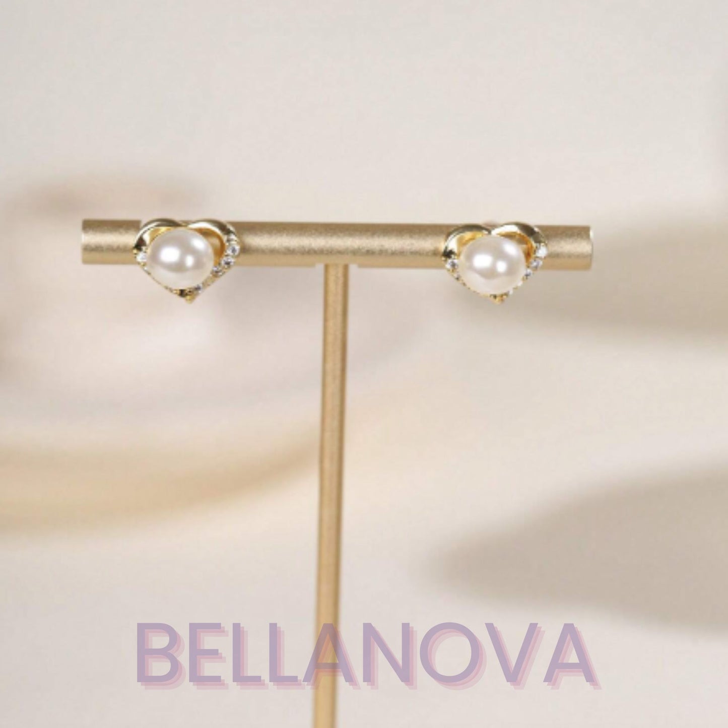 Kit Pérolas e Swarovski™ - Folheado a Ouro 18k+ FRETE GRÁTIS