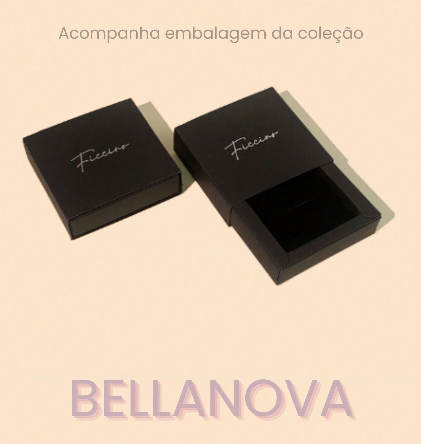 OLIVIA PADANO X BELLA NOVA | Anel Princesa Swarovski Ajustável - Folheado a Ouro 24k+ FRETE GRÁTIS