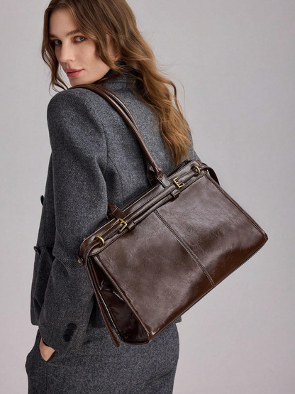 Bolsa Francesca Couro Crocodilo - Edição Limitada