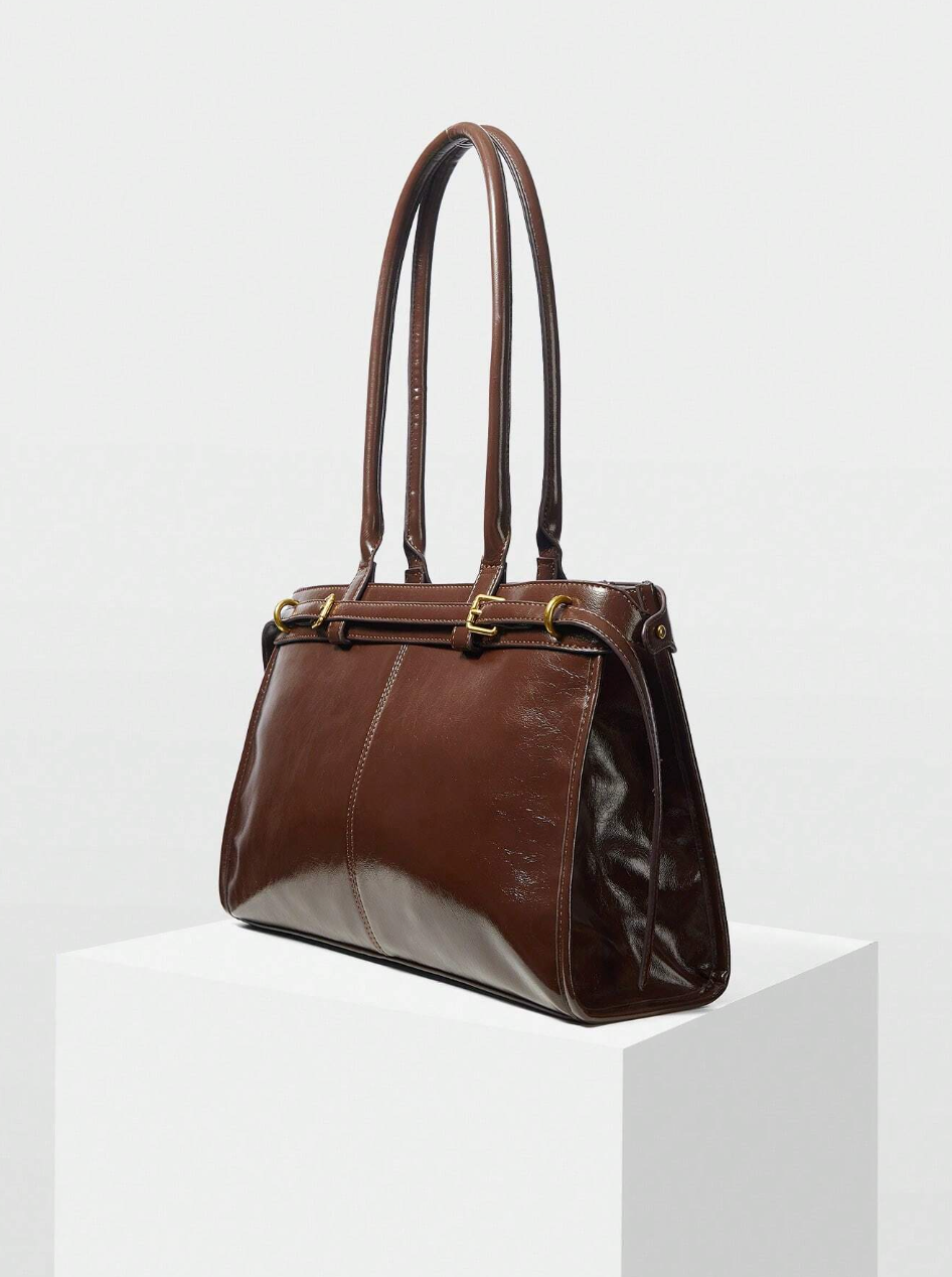 Bolsa Francesca Couro Crocodilo - Edição Limitada