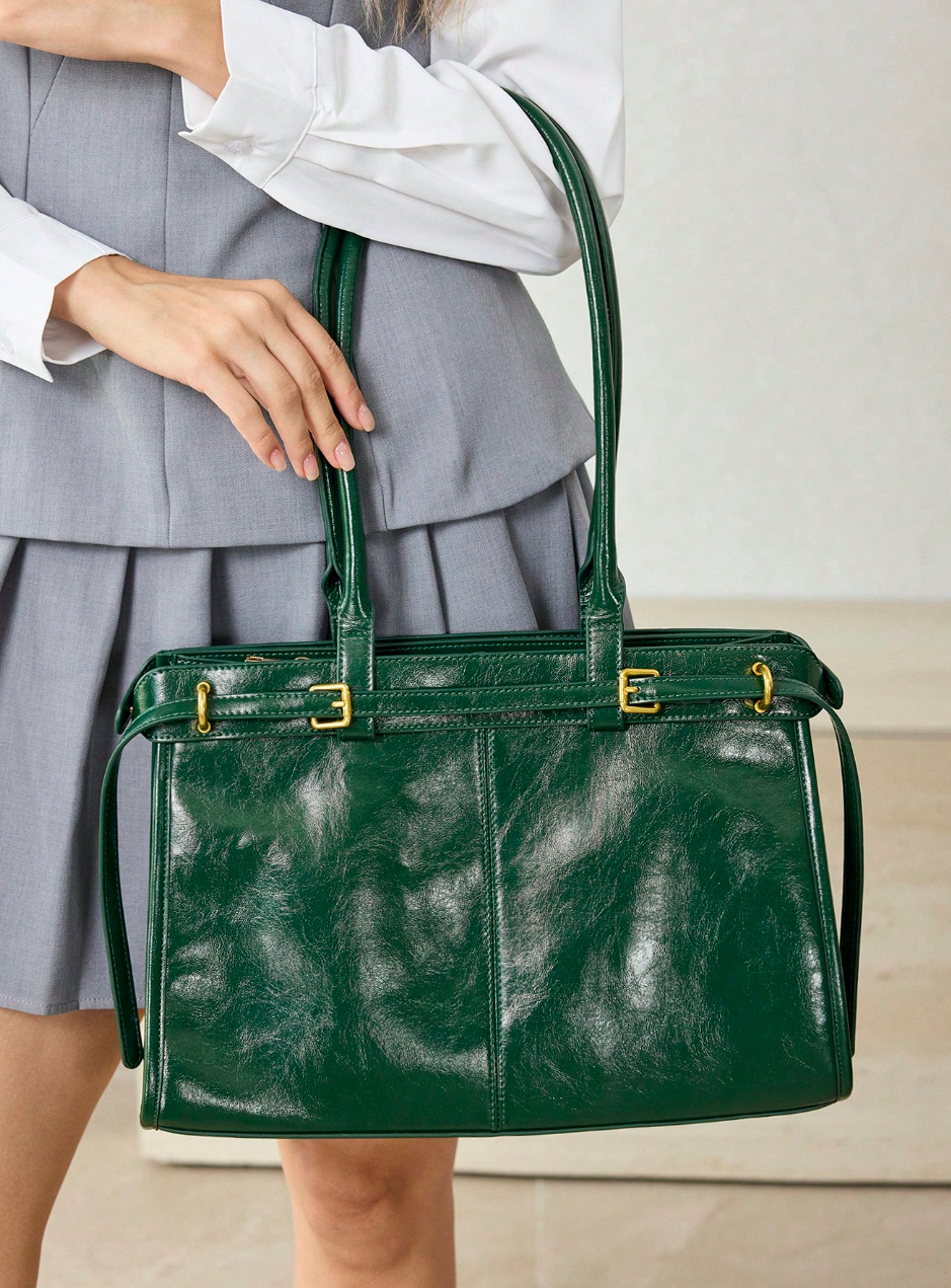 Bolsa Francesca Couro Crocodilo - Edição Limitada