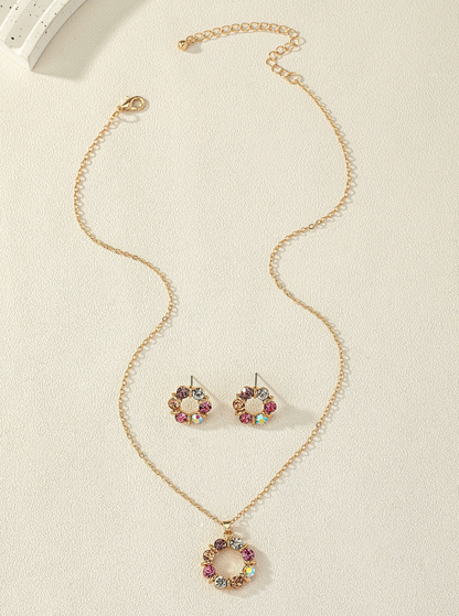 [NOVO] Kit Círculos de Zircônias 3 peças - Folheado a Ouro 18k + FRETE GRÁTIS